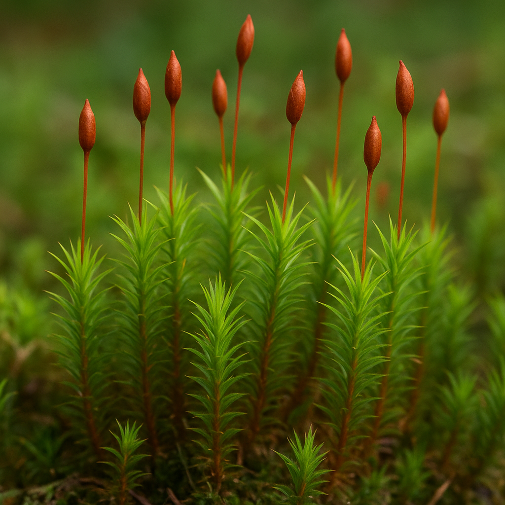 Mech płonnik – Polytrichum commune