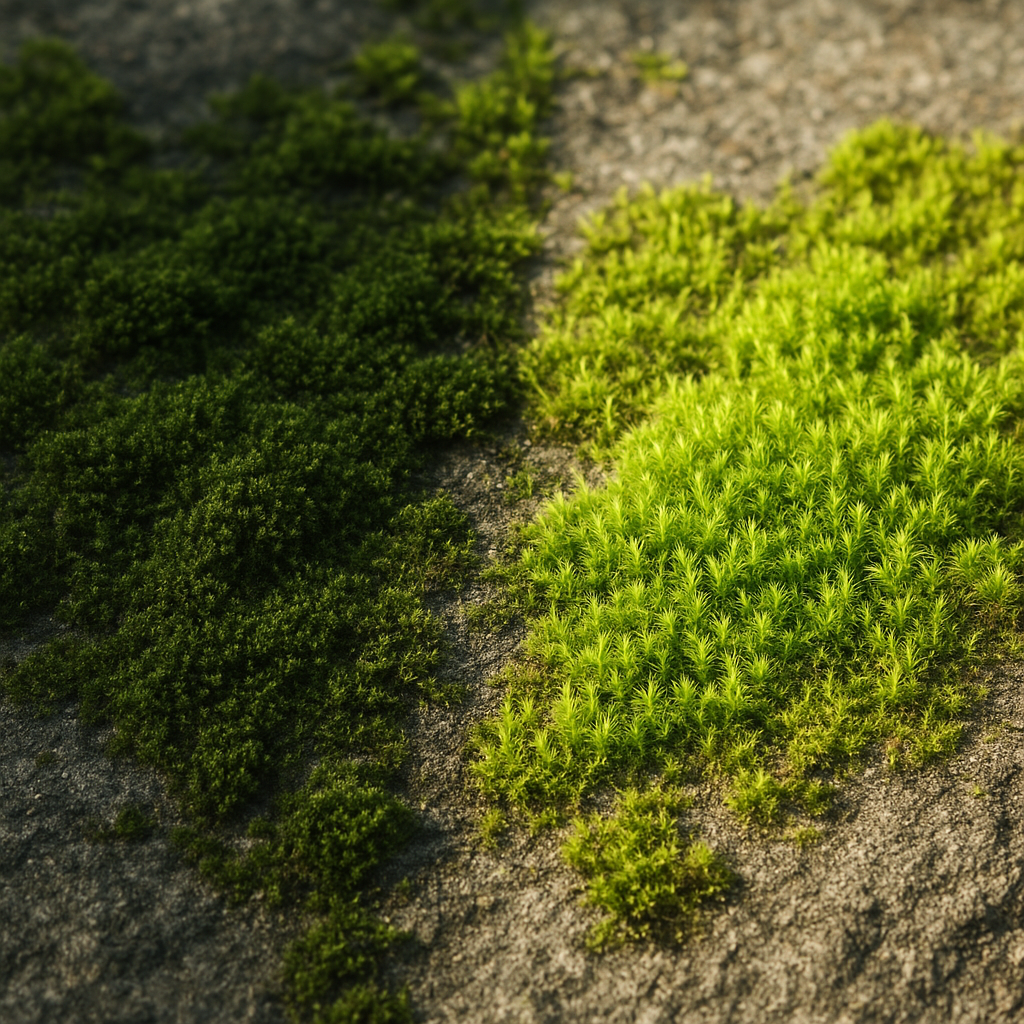 Czy mech rośnie szybciej w cieniu czy w słońcu