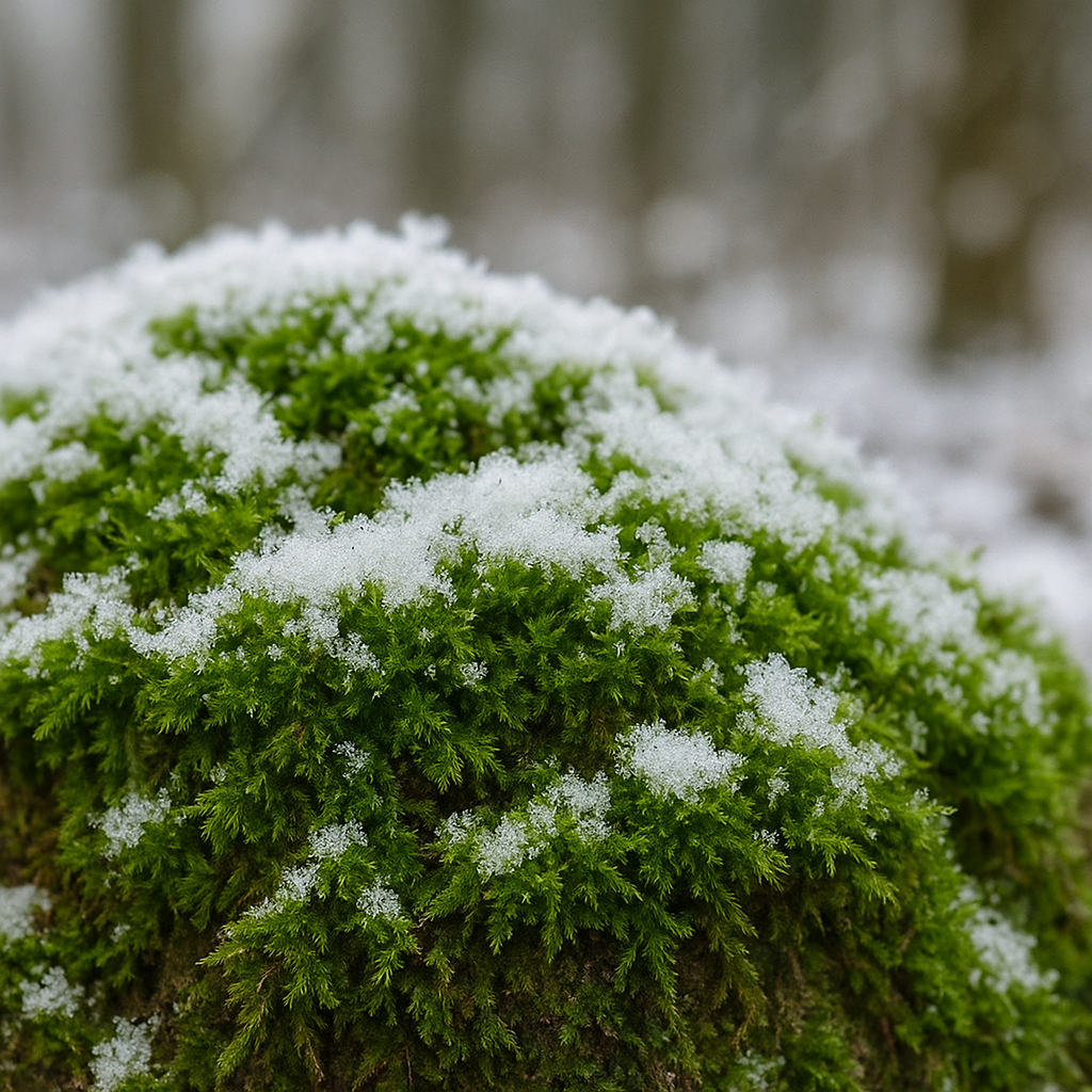 Jak dbać o mech zimą