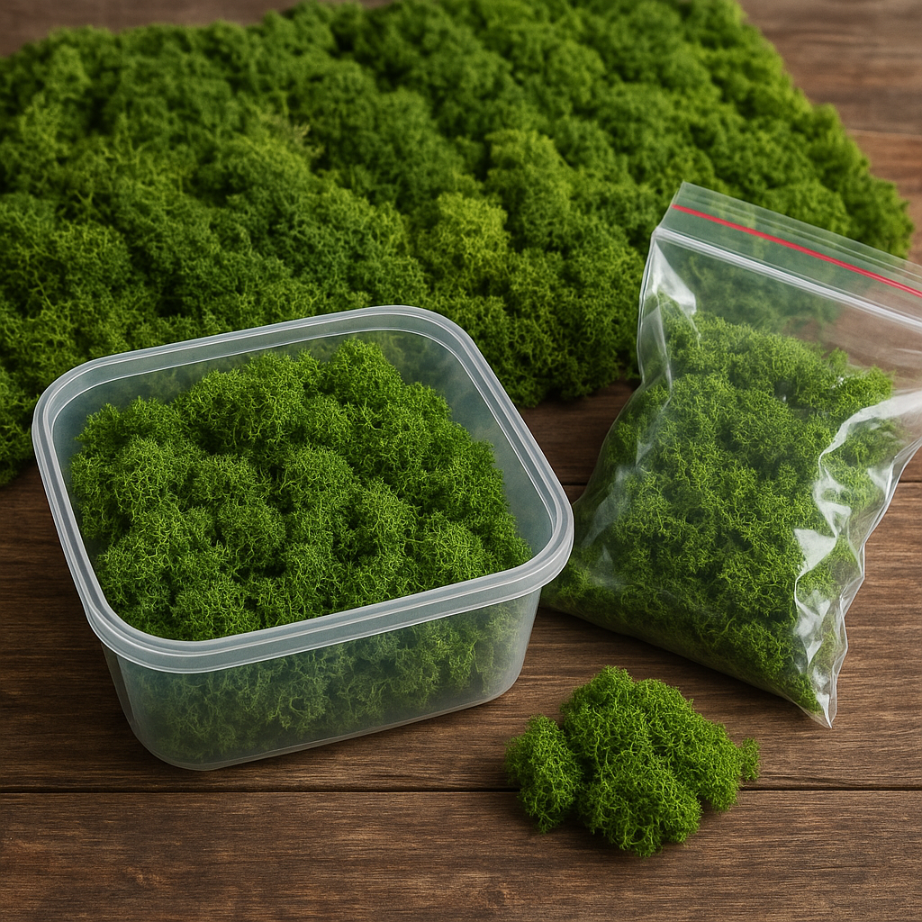 Jak przechowywać mech do dekoracji