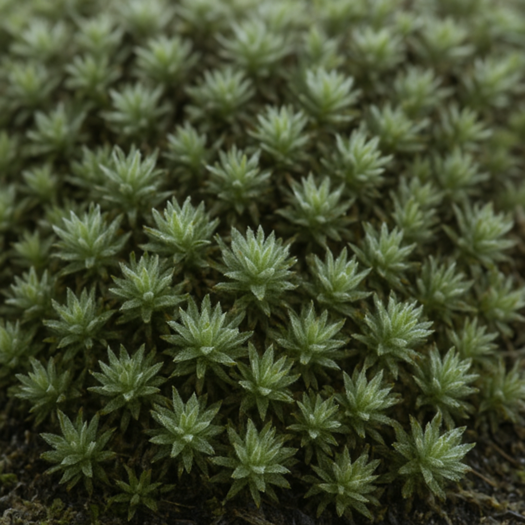 Zwartka polna – Bryum argenteum