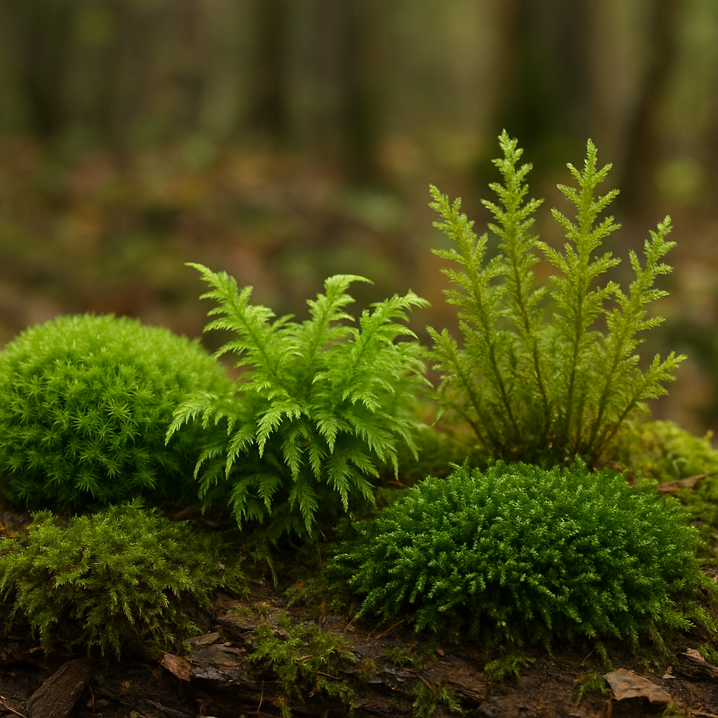 Jak rozpoznać różne gatunki mchów w lesie