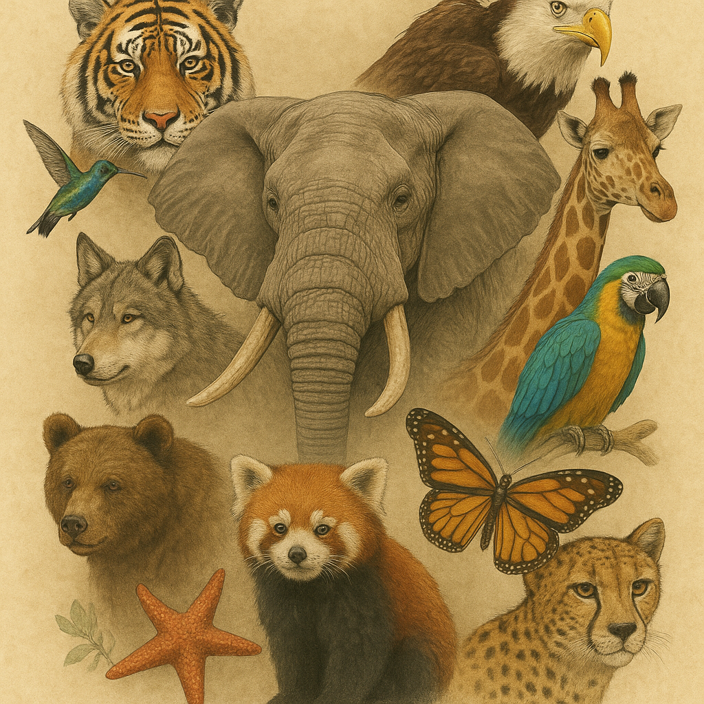 Atlas zwierząt – kompletny przewodnik po gatunkach z całego świata