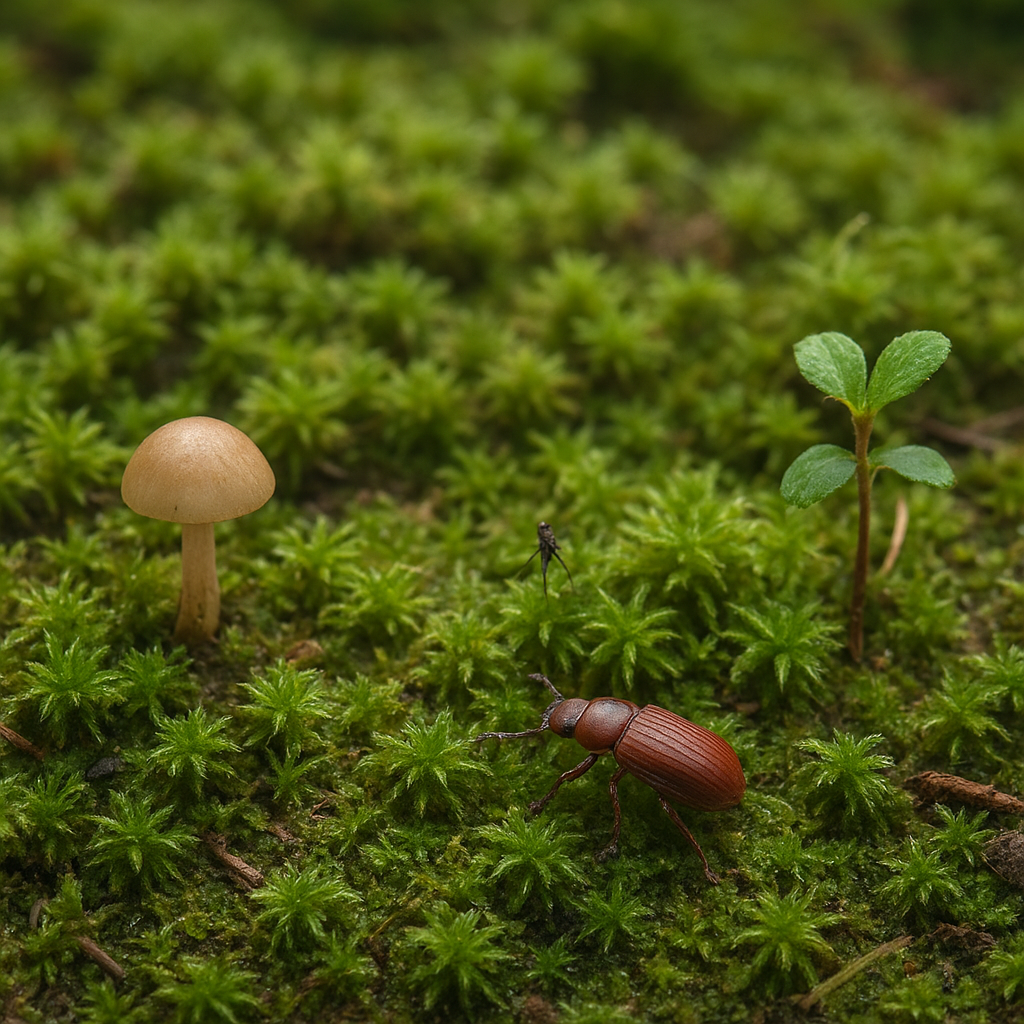 Mchy w mikroekosystemach – rola w łańcuchu życia