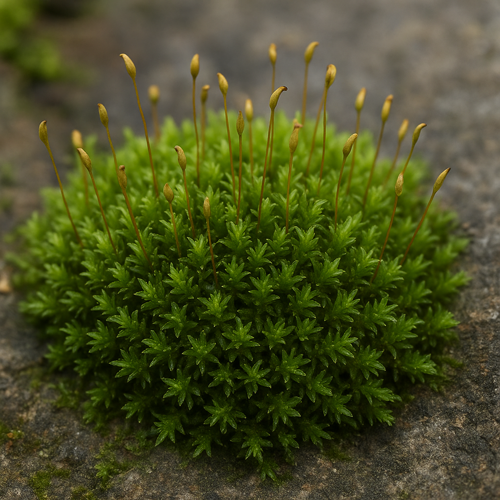 Szydlina kamienna – Tortula atrovirens