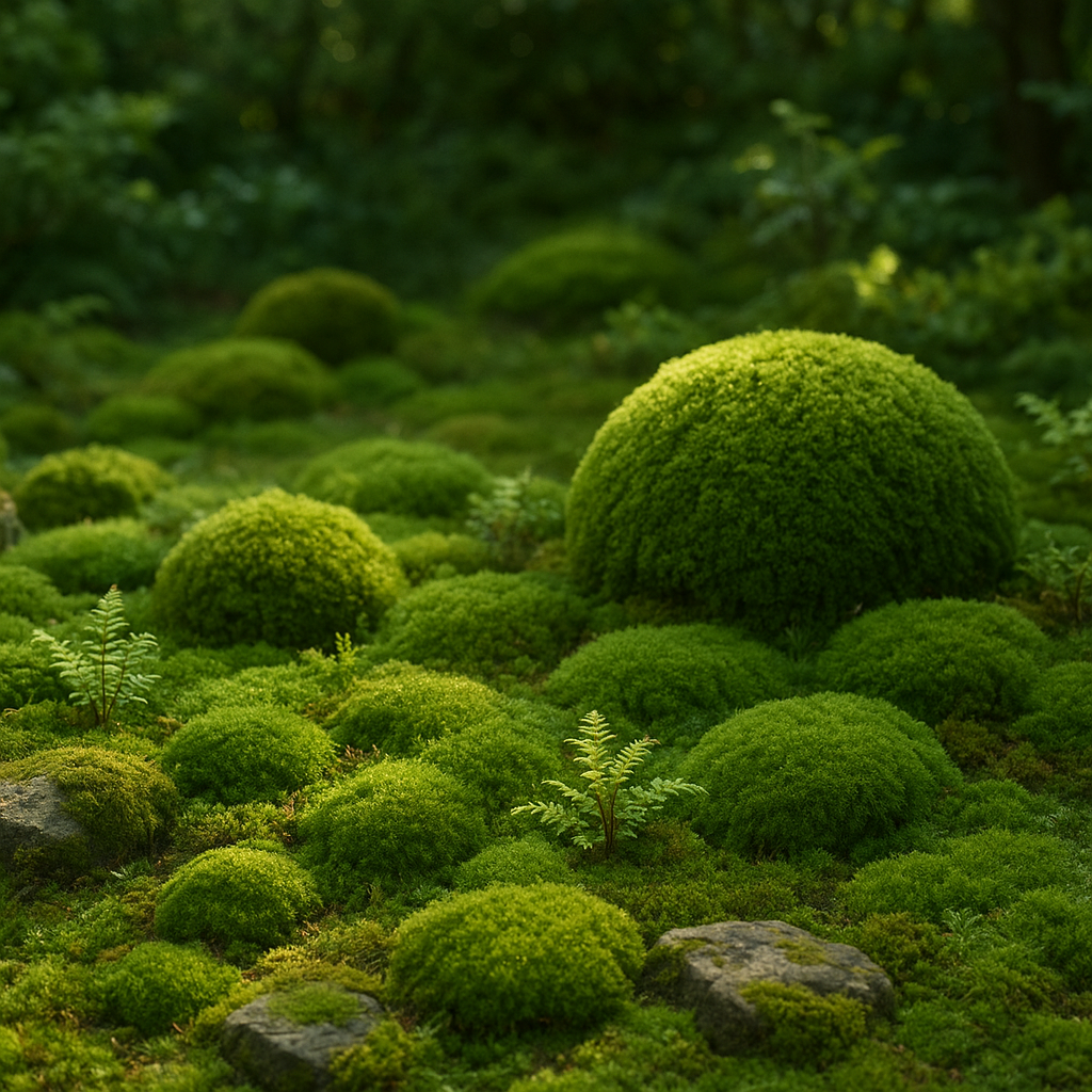 Mchy w ogrodzie – naturalne dekoracje i ekologia