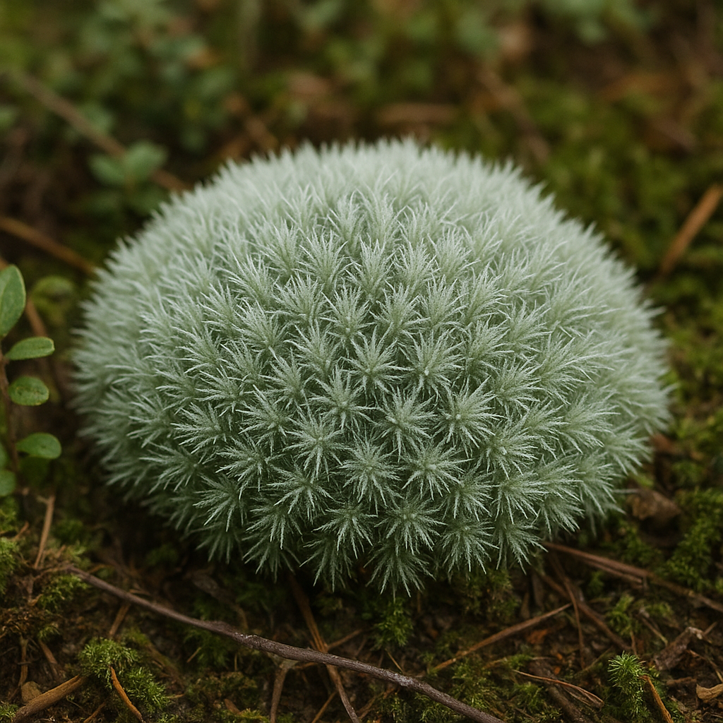 Skrzydlik szarawy – Leucobryum juniperoideum