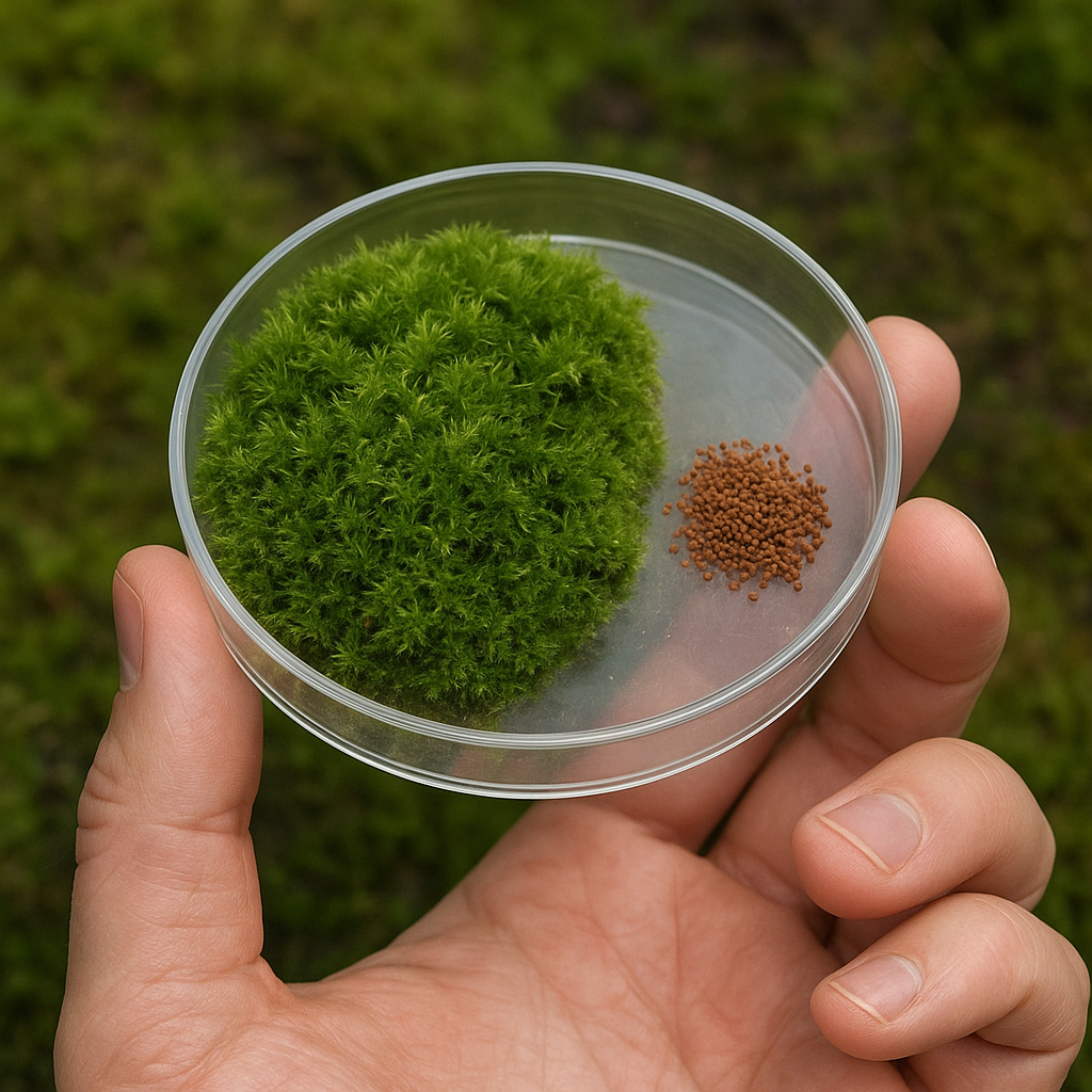 Czy mech może być hodowany z nasion