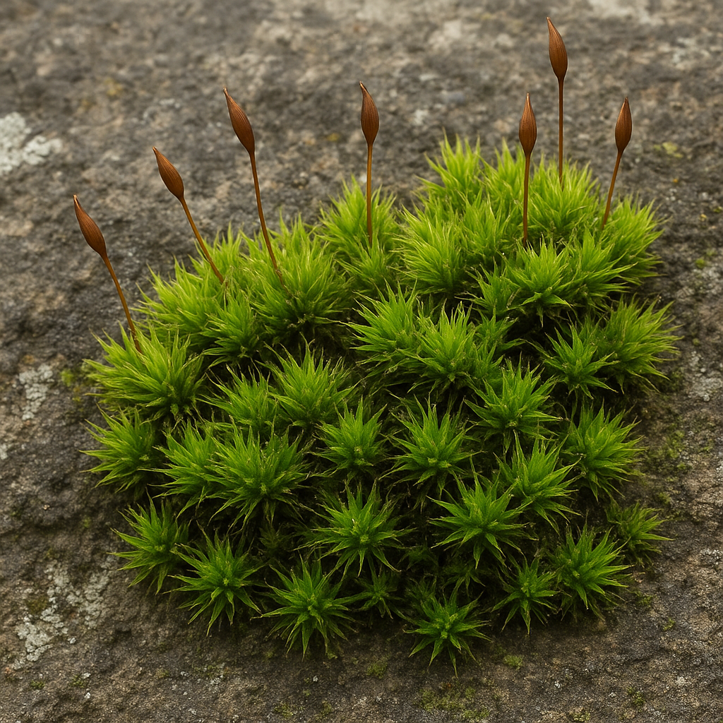 Brodawkowiec skalny – Orthotrichum rupestre