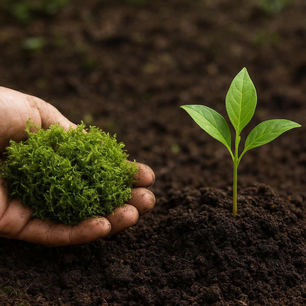 Czy mech można używać jako nawóz