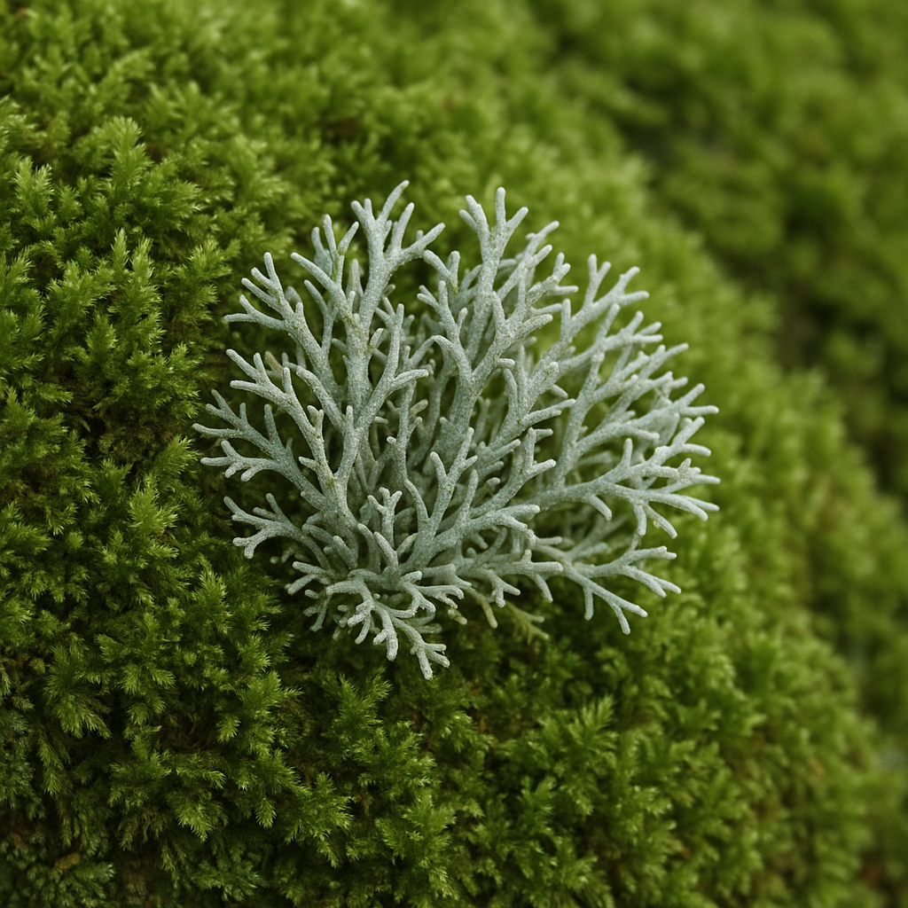 Gwiazdniczek srebrzysty – Tortella inclinata