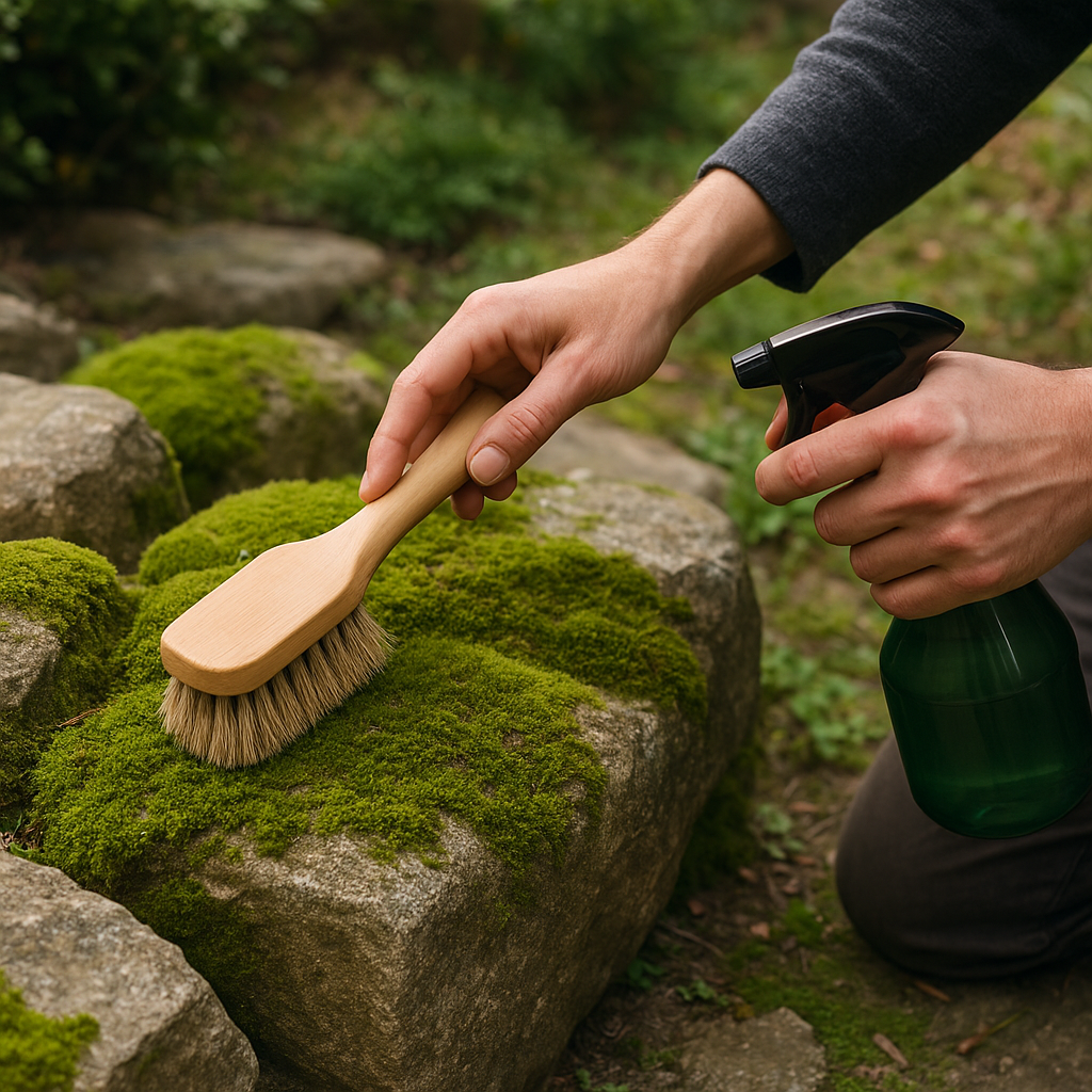 Jak pielęgnować mech na kamieniach ogrodowych