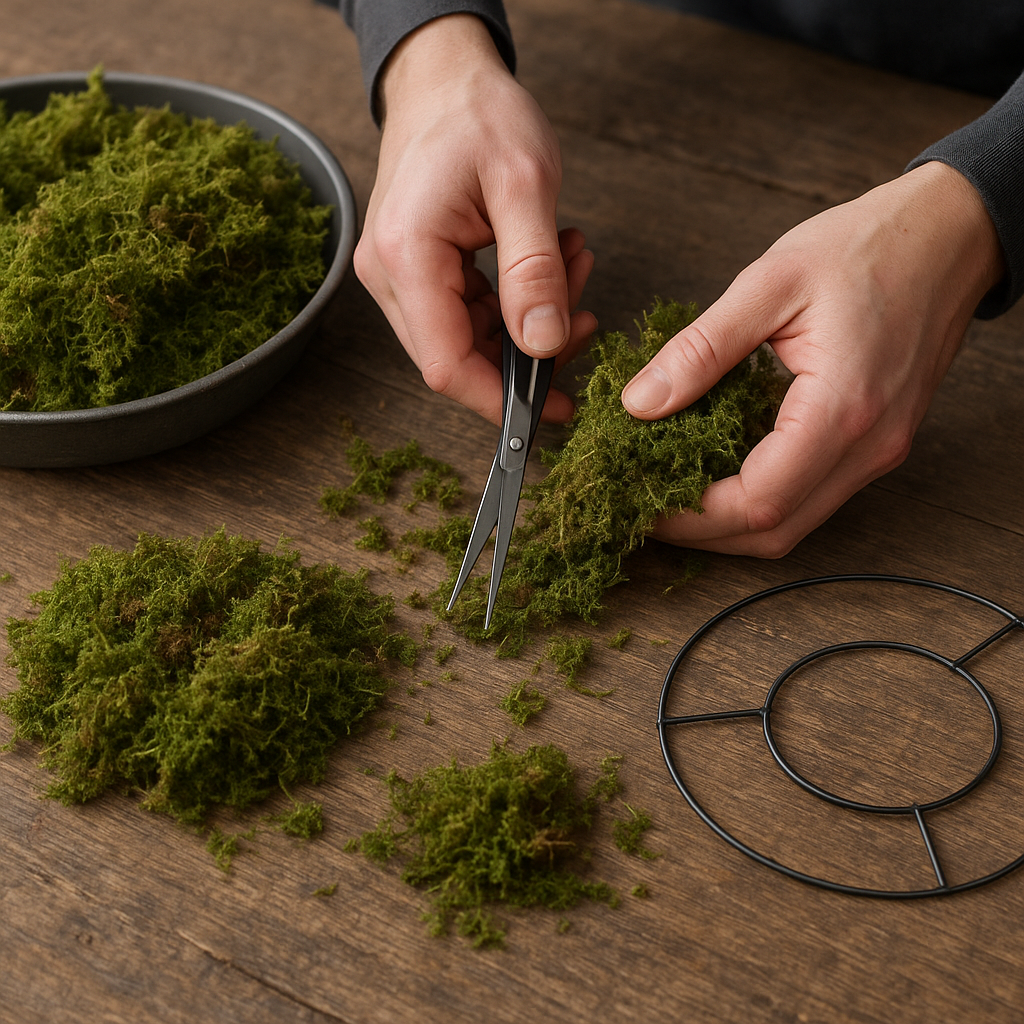 Jak przygotować mech do wystaw florystycznych