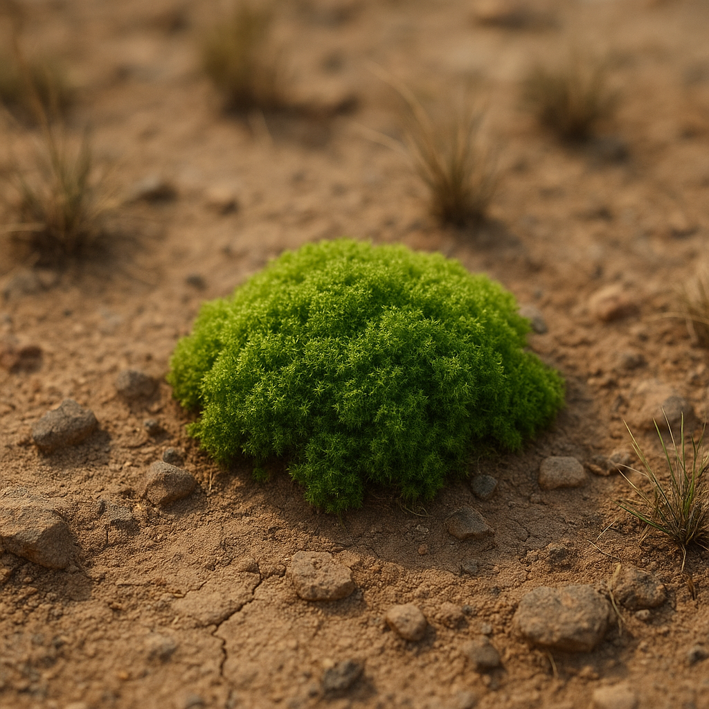 Czy mech może rosnąć w suchym klimacie