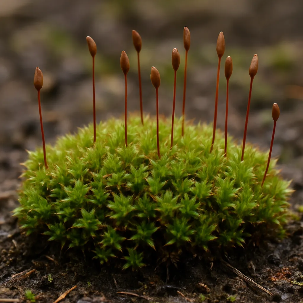 Jasnorost torfowy – Ceratodon stenocarpus