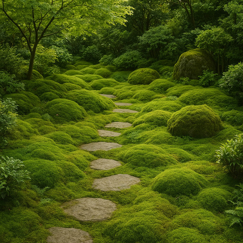 Jak zaprojektować ogród inspirowany mchem