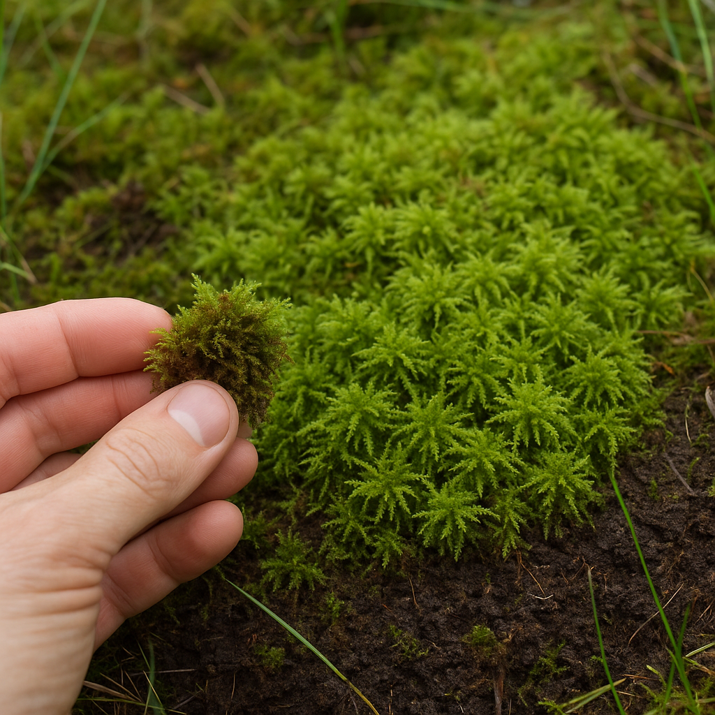 Jak zidentyfikować mech torfowy