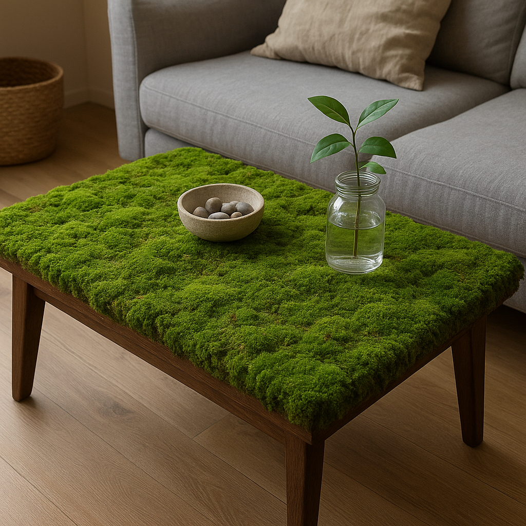 Jak zrobić mechowy stolik kawowy