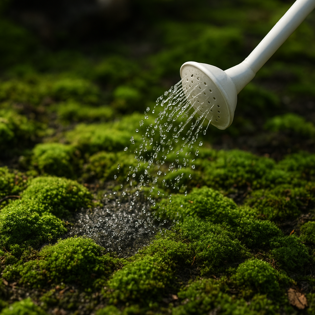 Jakie błędy popełniamy przy podlewaniu mchów