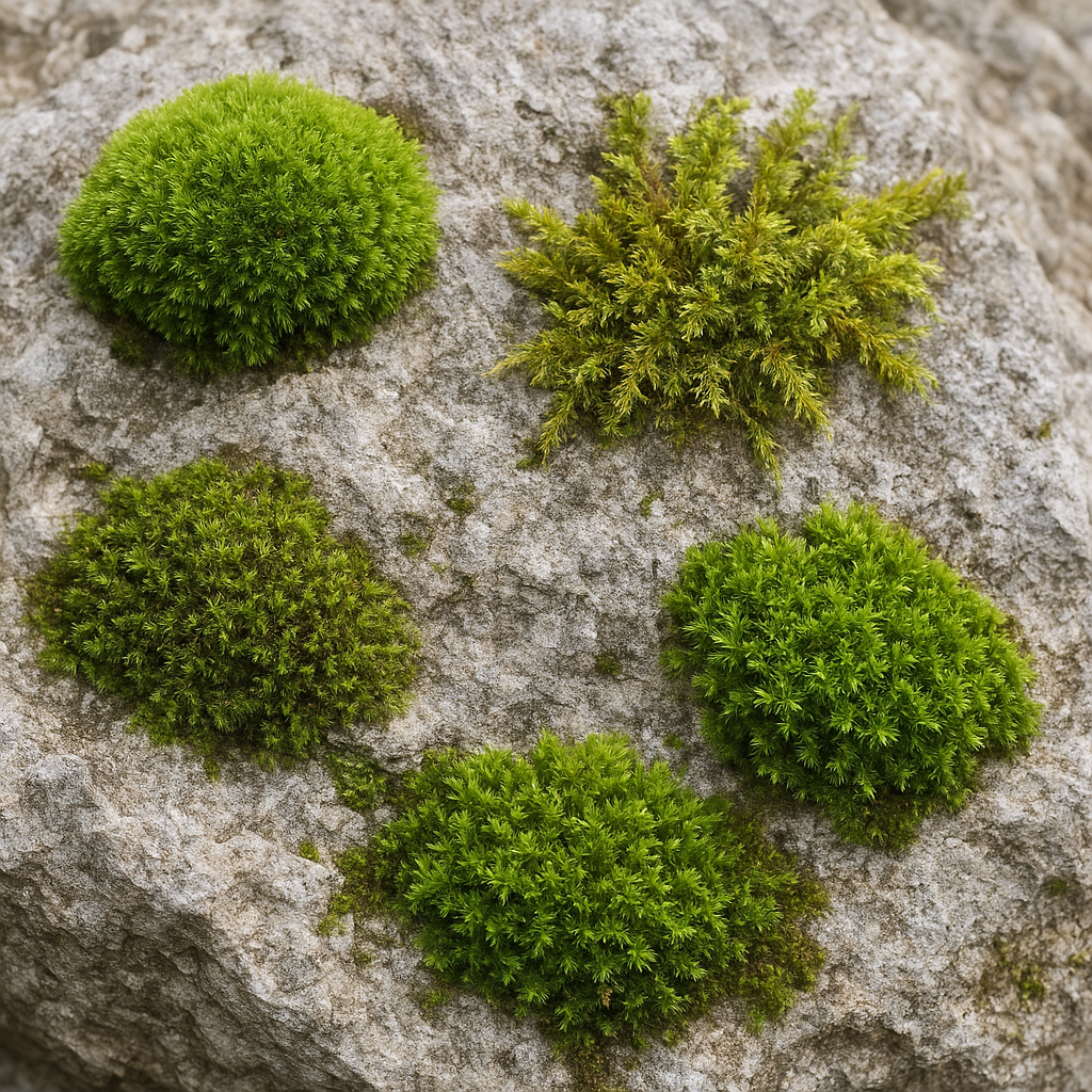Jakie gatunki mchów lubią wapienne skały