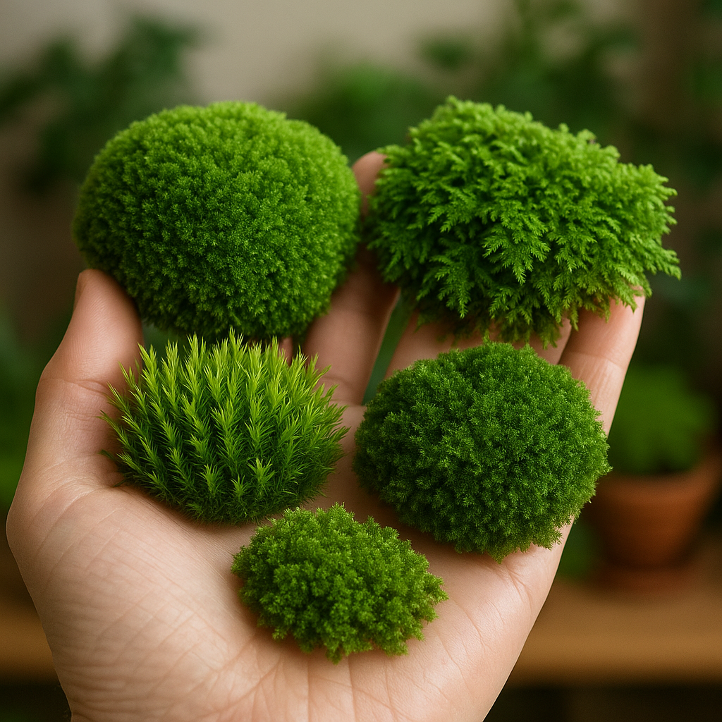 Jakie gatunki mchów najlepiej nadają się do wnętrz