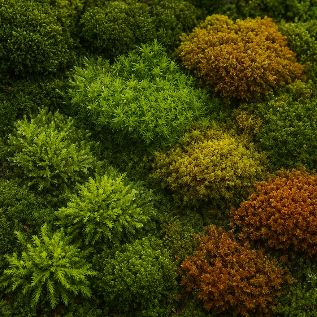 Jakie kolory mchów występują w naturze