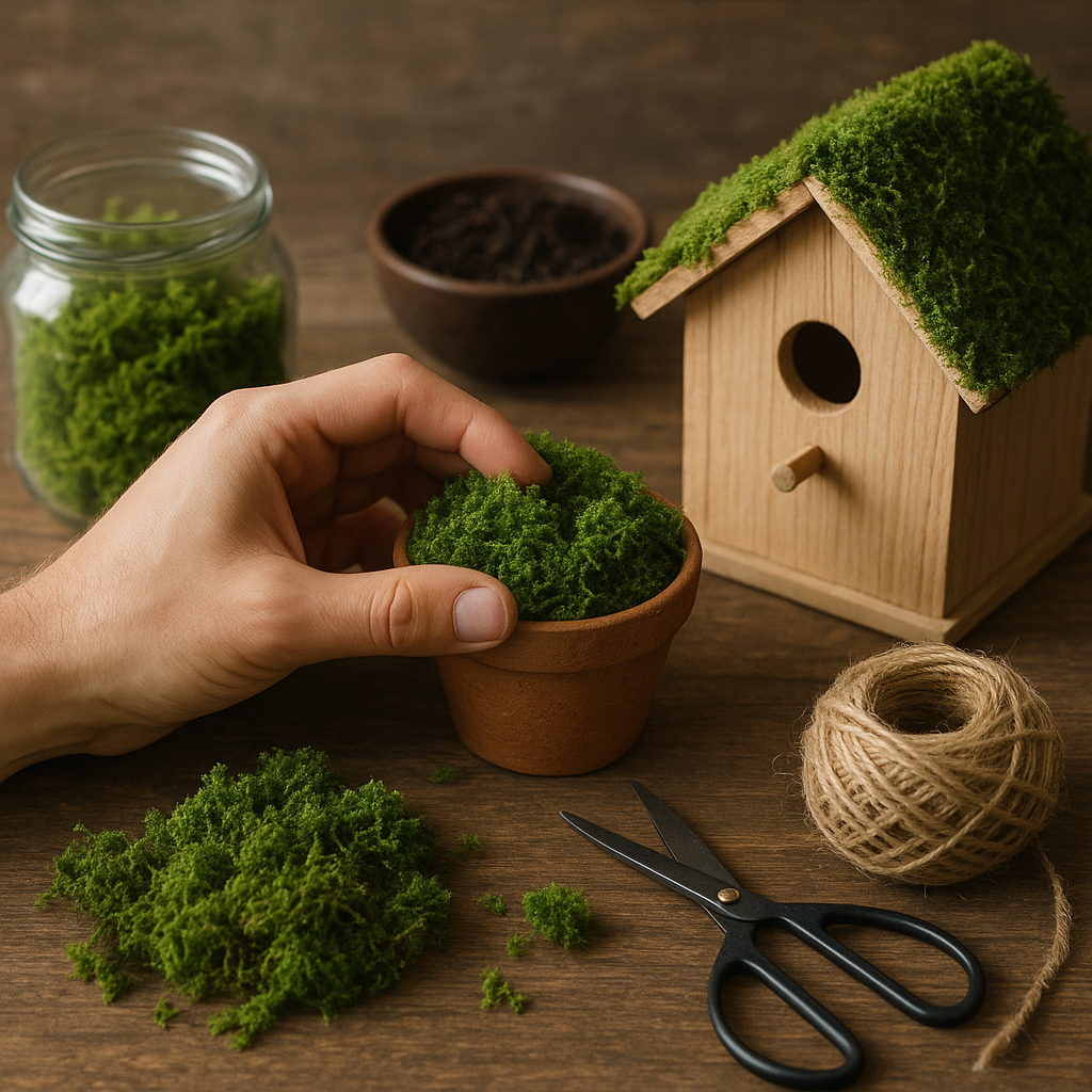 Jak wykorzystać mech w ekologicznych projektach DIY