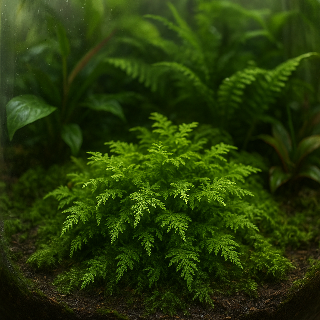 Mech jako roślina do terrarium tropikalnego
