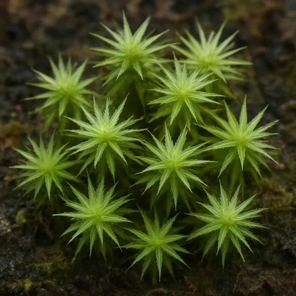 Włochatek siwy – Hedwigia stellata